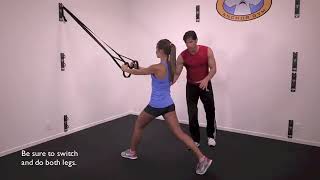 Lunge with Suspension Strap