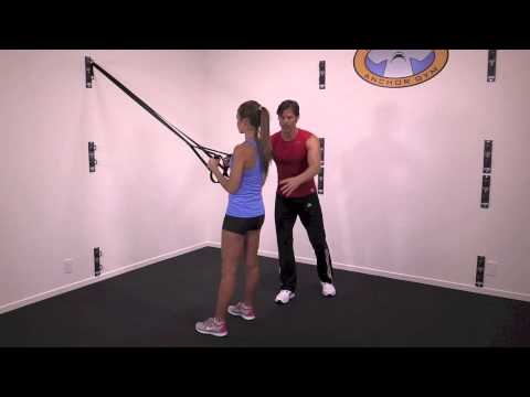 Squat with Suspension Straps