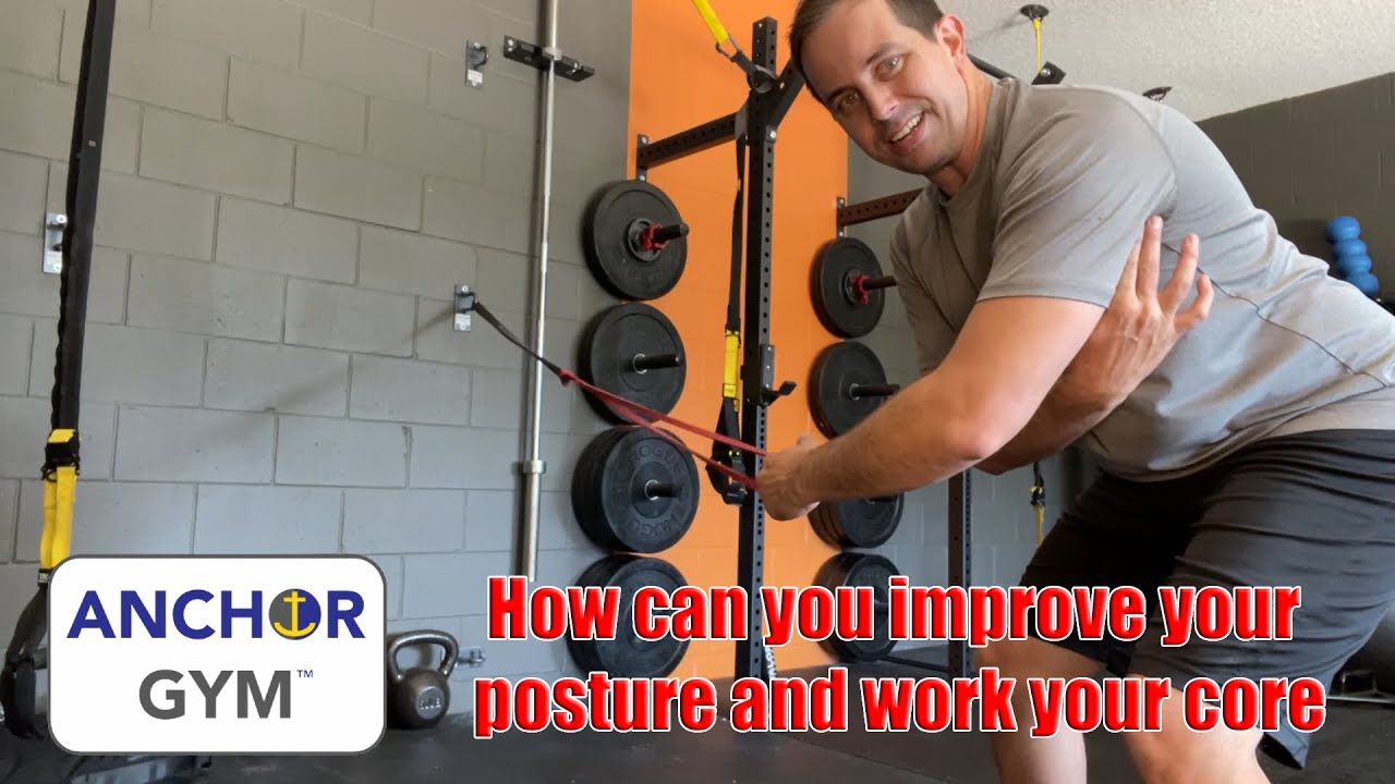 Ab Twists Resistance Band Exercise with The Anchor Gym