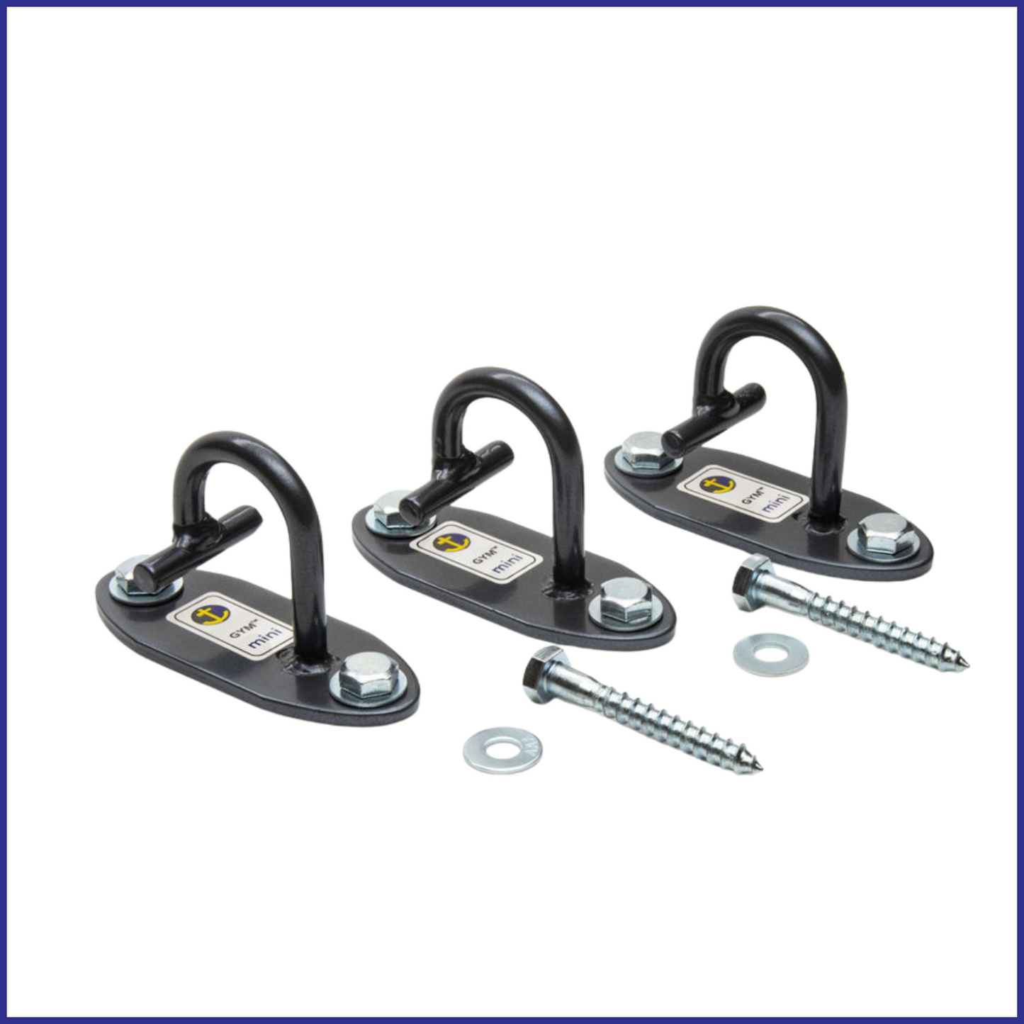 Anchor Gym-Mini H1 (Set of 3) Gun-Metal Gray | Multiple Colors Available