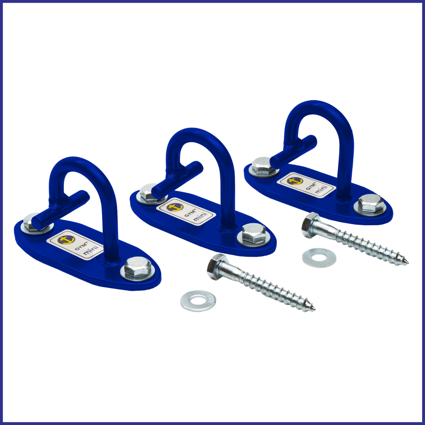 Anchor Gym-Mini H1 (Set of 3) Gun-Metal Gray | Multiple Colors Available