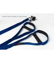Anchor Gym Door Mini H1-Pack of 2 Workout Door Mount Anchors. Designed for Body Weight Straps, Resistance Bands, Strength Training, Yoga, Home Gym, Physical Therapy |2 Pack