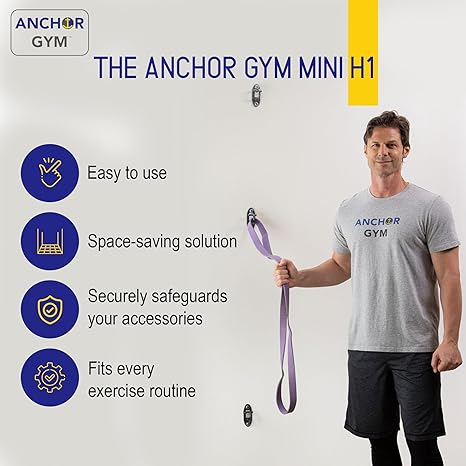Anchor Gym-Mini H1 (Set of 3) Gun-Metal Gray | Multiple Colors Available