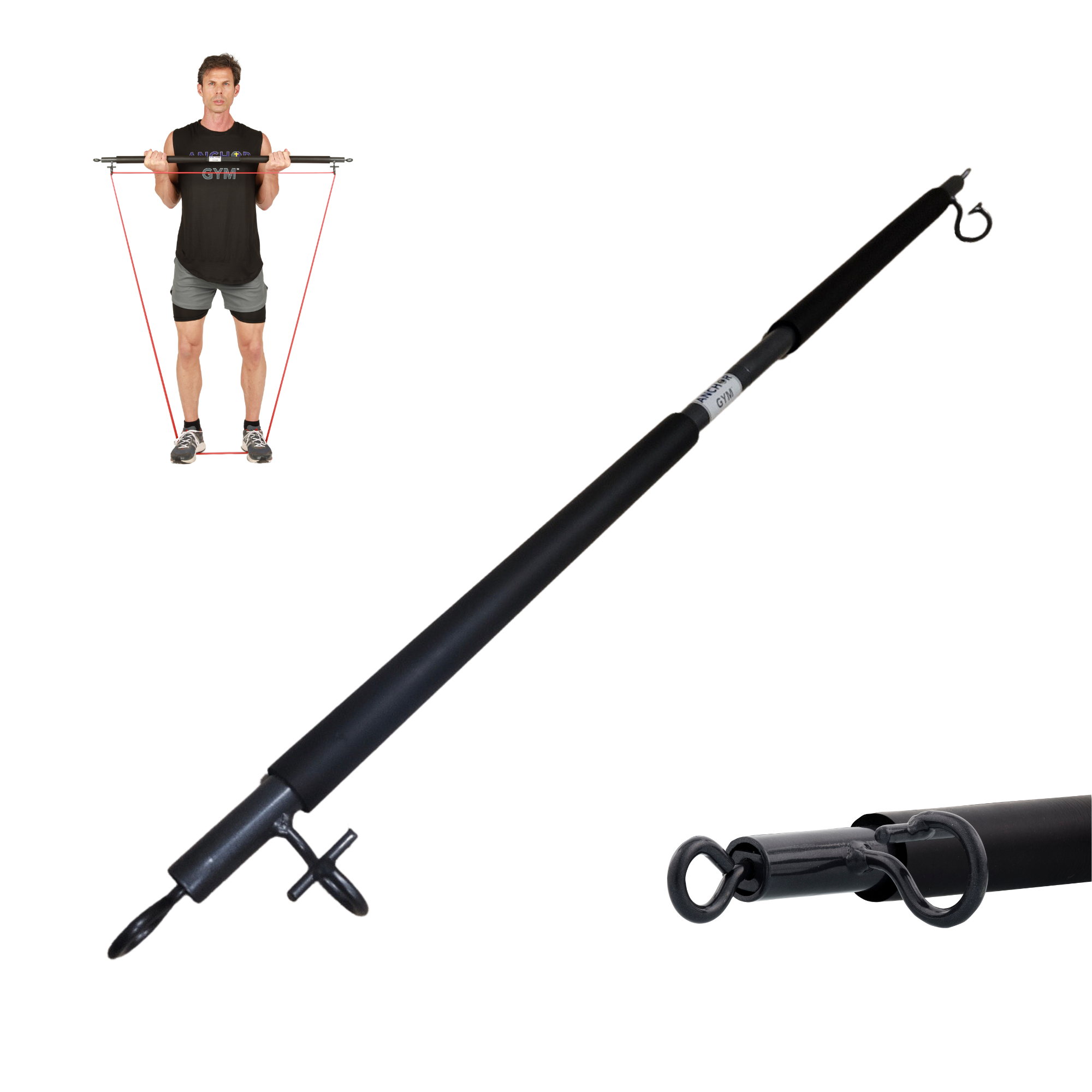 Fitness Bar by Anchor Gym | Versatile Bar for Home & Gym Workouts– The ...