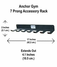 Anchor Gym-7 Prong Accessory Rack