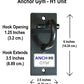 Single Anchor by Anchor Gym | Secure Wall Mount & Gym Workout
